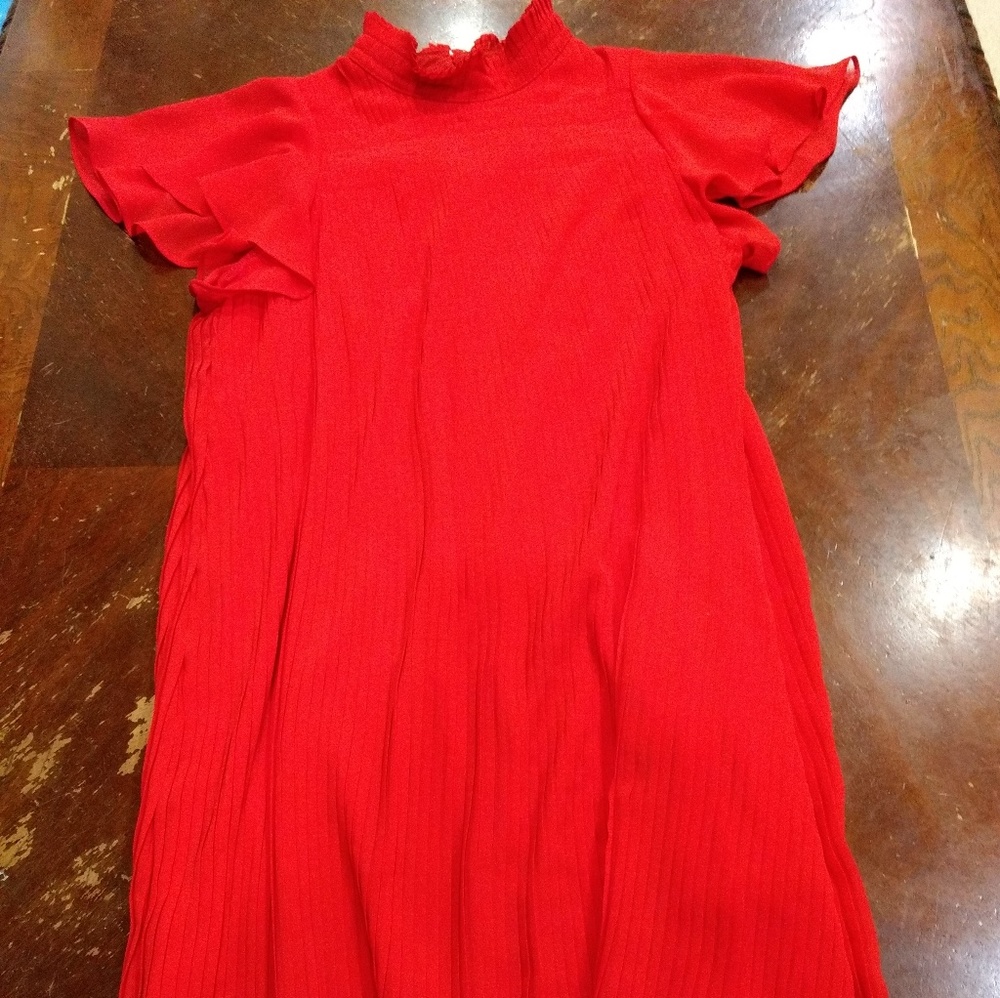 Pleated dress